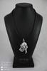 Bloodhound, St. Hubert Hound, Sleuth-hound – Necklace with dog, silver-plated pendant for dog fan | Art-Dog