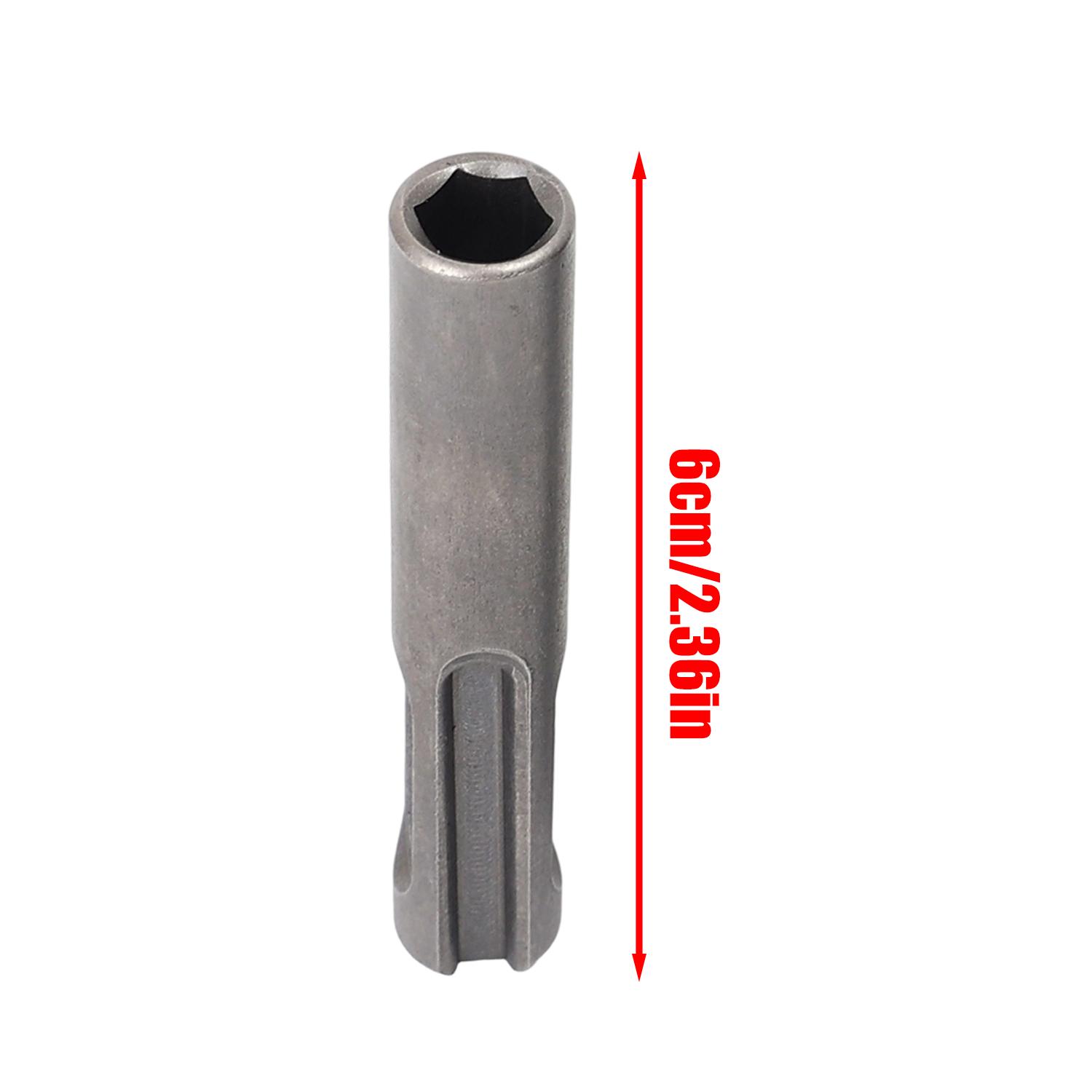 

Electric Hammer Conversion Adapter Sleeve Power Drill Sockets Impact Driver Drill Screwdriver Converter Hex Shank Adapters 1pc