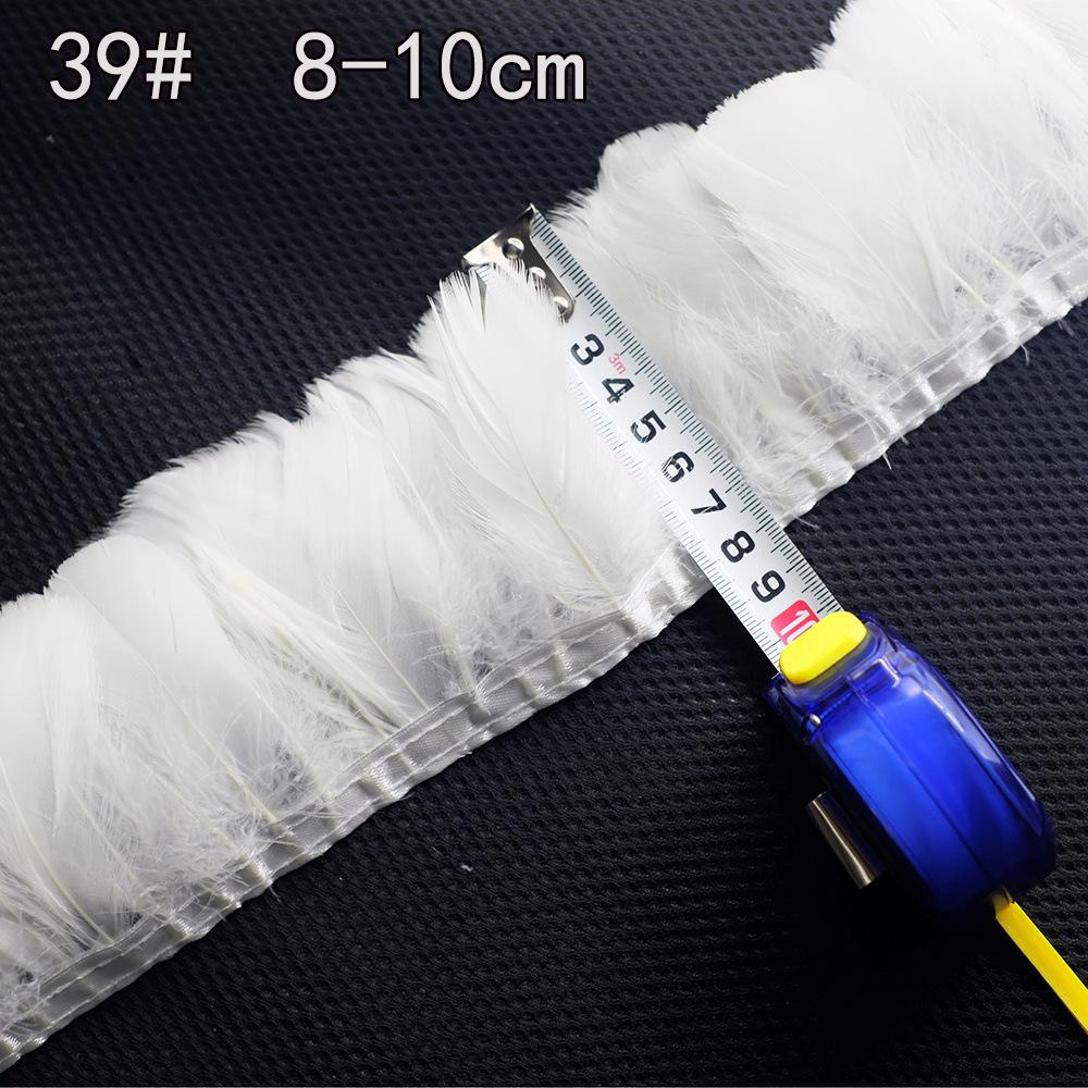 Weiße Feder Kollektion: DIY Handgemachte Bekleidungsaccessoires mit Gänse- und Truthahnfedern