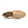 LUXSOLE Men's Jute Espadrilles Slip On Loafers Cow Suede Leather Casual Shoes