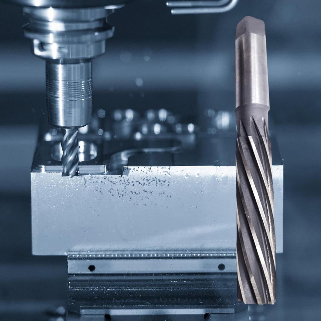 Reamer Spiral Blade HSS Chuck Cutter Straight Handle Hand Reamer Joint Reamer Tapered Reamer Tapered Reamer Tie Rod