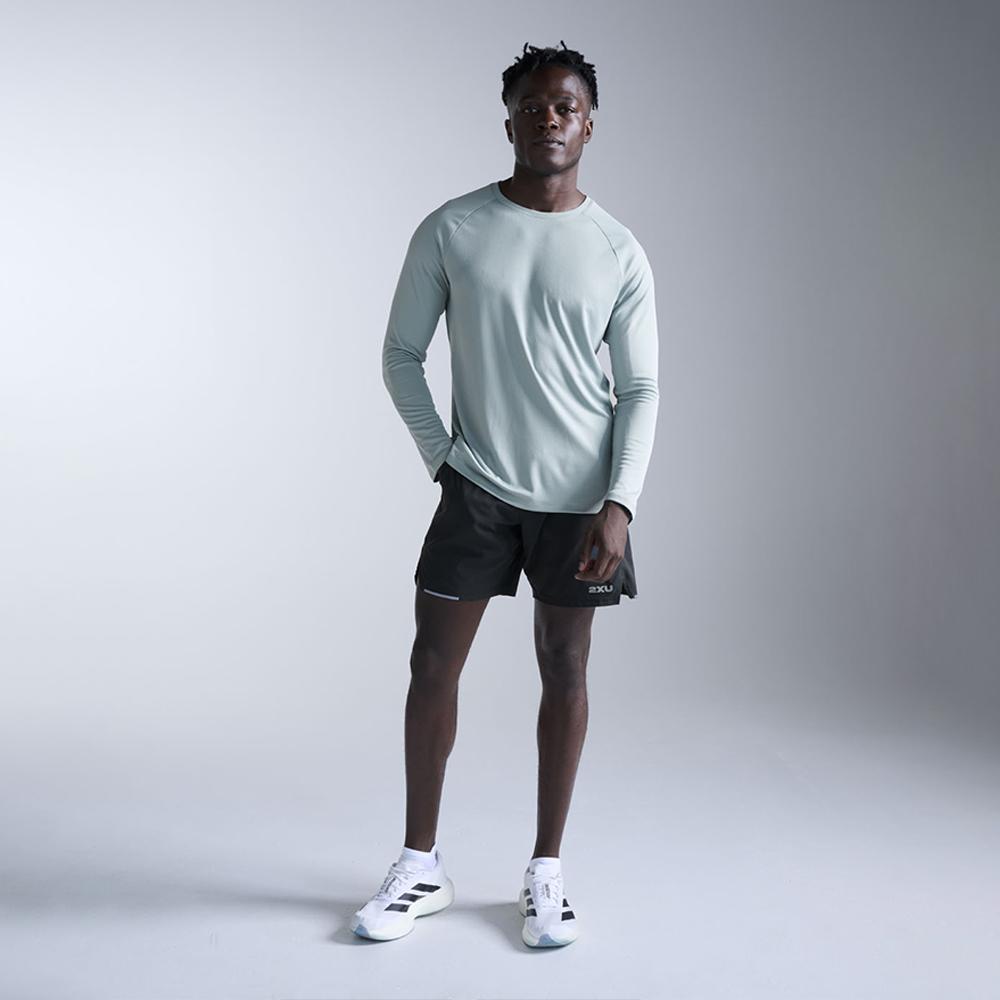 Tutaimjeuyu (Men'S) Aero Mesh Long Sleeve_Mr7422Asmb-Brf