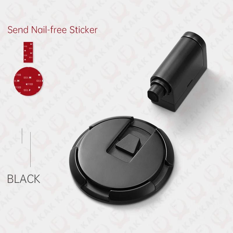 Silná magnetická zarážka dveří Mechanická zarážka dveří Nastavitelný držák dveří Bez průrazu Nálepka Nábytkové kování