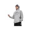 Li Ning Badfive Letter Print Pullover Sweatshirt Unisex Sweatshirt Flower-Gray AWDT887-2