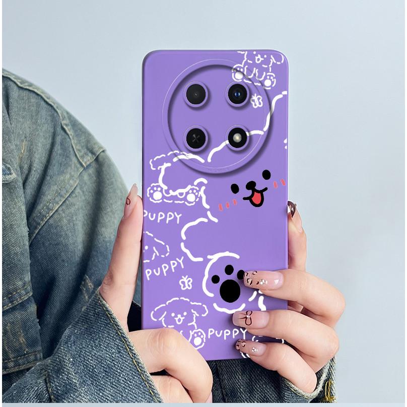 Für Huawei Nova 12i 4G Handyhülle Abdeckung Weiches Silikon Süß Bemalte Schale Cartoon Funda Süß Bedruckte Schutzhülle Coque