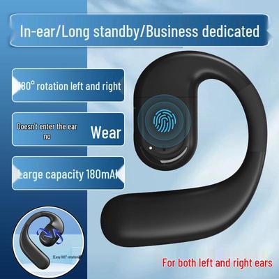 OWS YJ78 Rotating Wireless Bluetooth Open-Ear Hook Sports Earphones