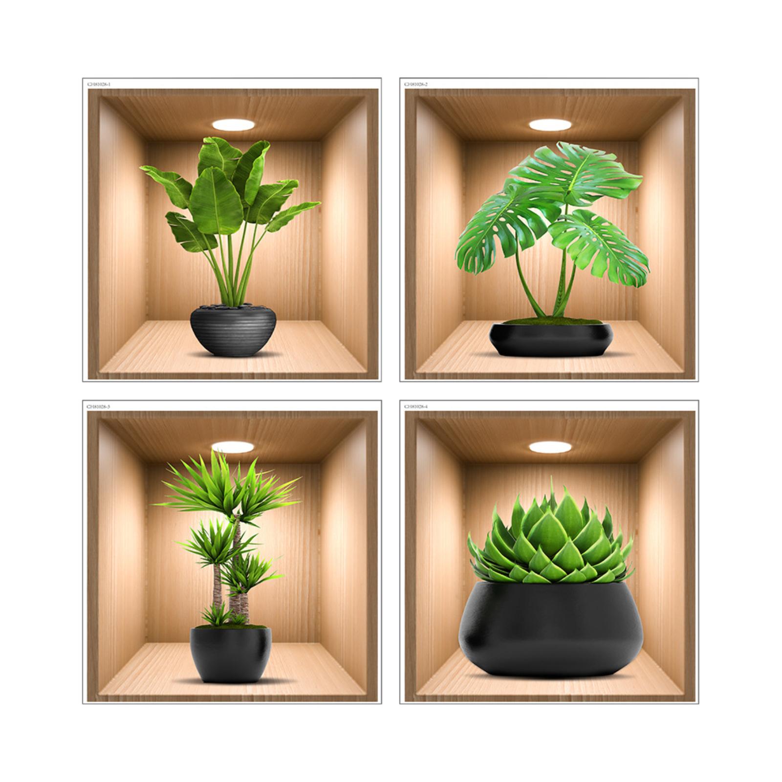 Creative Decorative Window Stickers Home Wall Stickers One Size