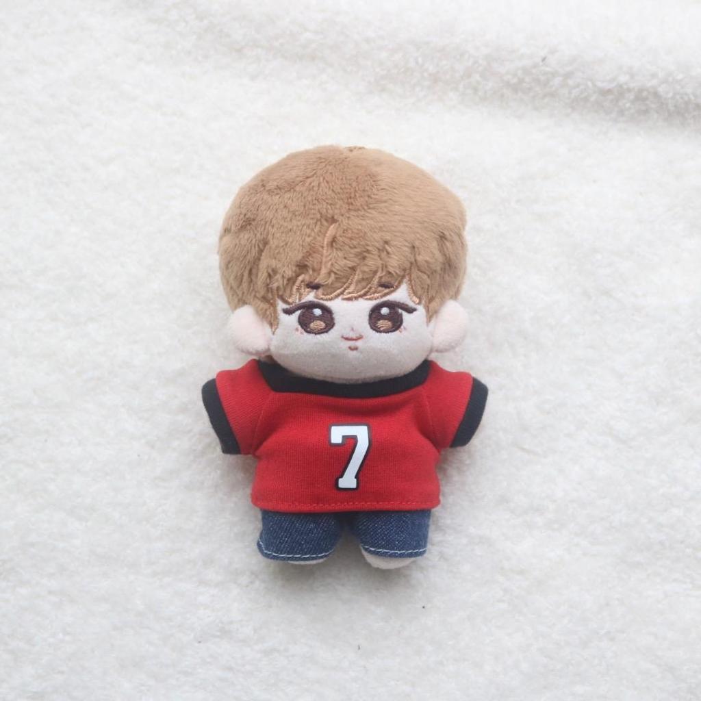 Used Bts Stuffed Animal 10cm Jin Clothes Costume