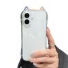 Cat Ear Protective Case Creative Summer for IPhone15pm Anti-fall All-Inclusive Airbag Personality for Apple Phone Case