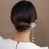 Antique Hair Accessories Women'S High-End Pearl Pendant Fringed Hairpin Hanfu Hairpin Retro Cheongsam Headdress