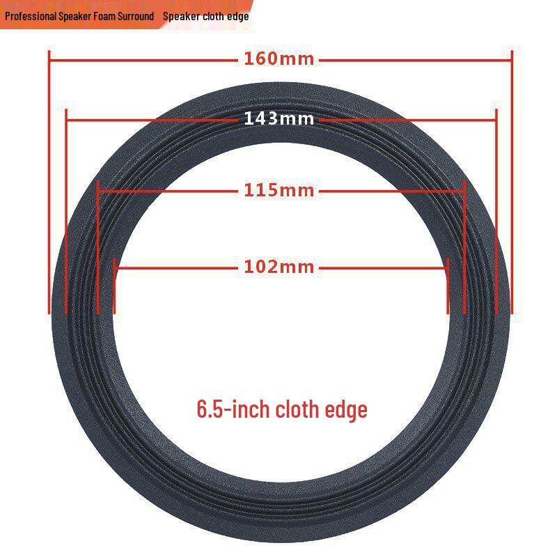

Horn Cloth Edge Speaker Repair Kit: Cones for 6.5 , 8 , 10 , 12 , 15 10 inch