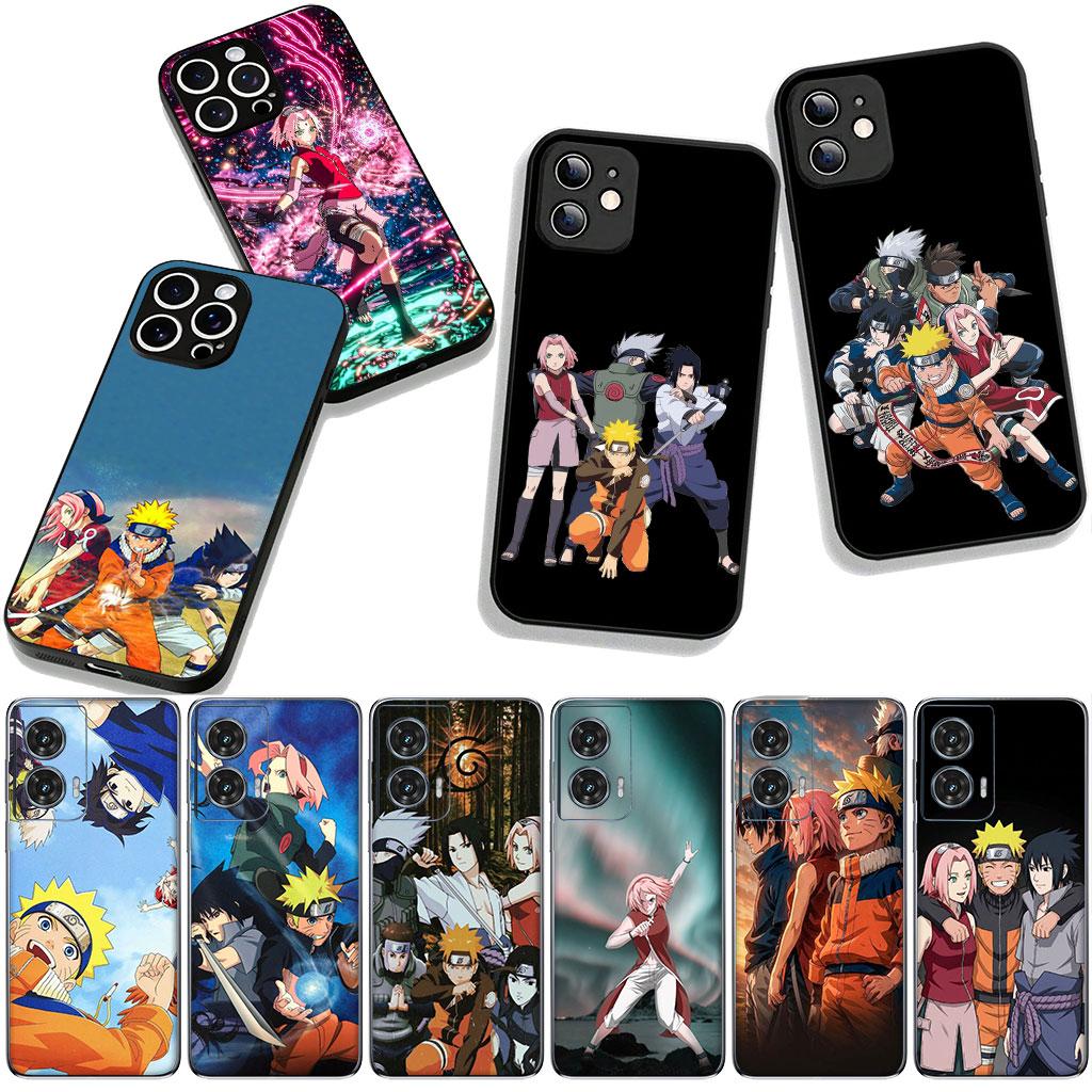 Haruno Sakura Narutos Kakashi Sasuke for Motorola Moto G54 G05 G24 G55 G75 G85 G15 G57 G86 Power Edge 50 30 Fusion neo Pro Case