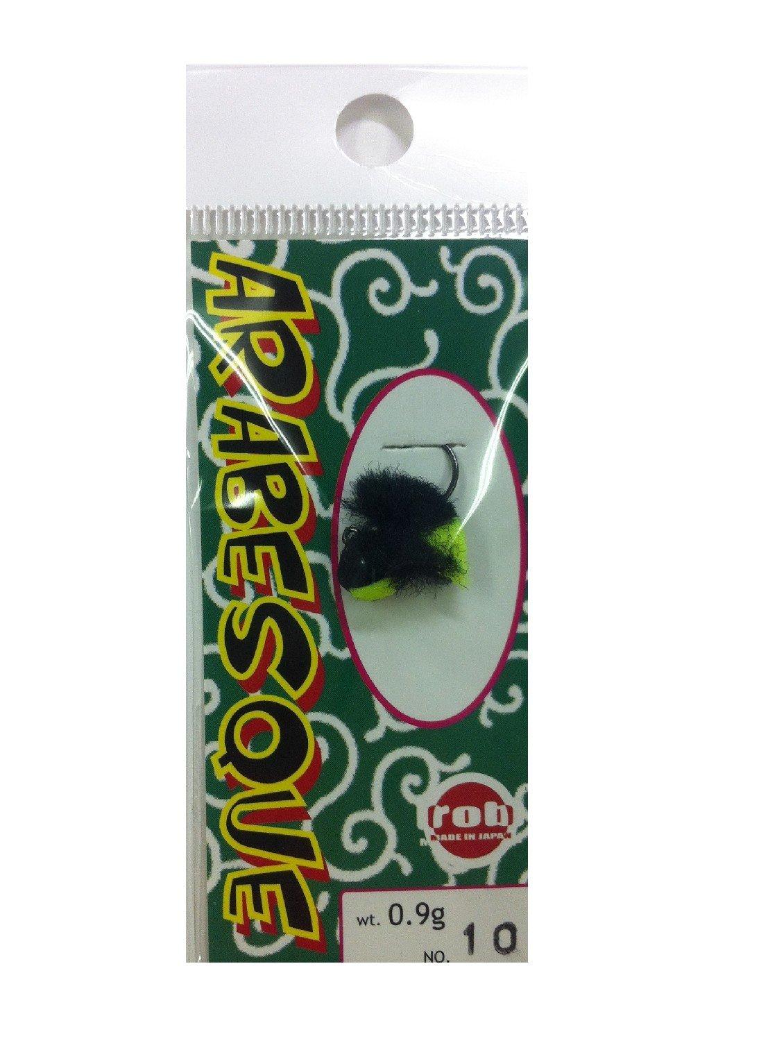 ROB LURE Lure Arabesque #10 Chart Black Pack of 1