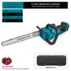 12-inch Cordless Blue Electric Chainsaw 600W Handheld Brushless Woodworking Chainsaw Power Tool For Makita 18V Battery