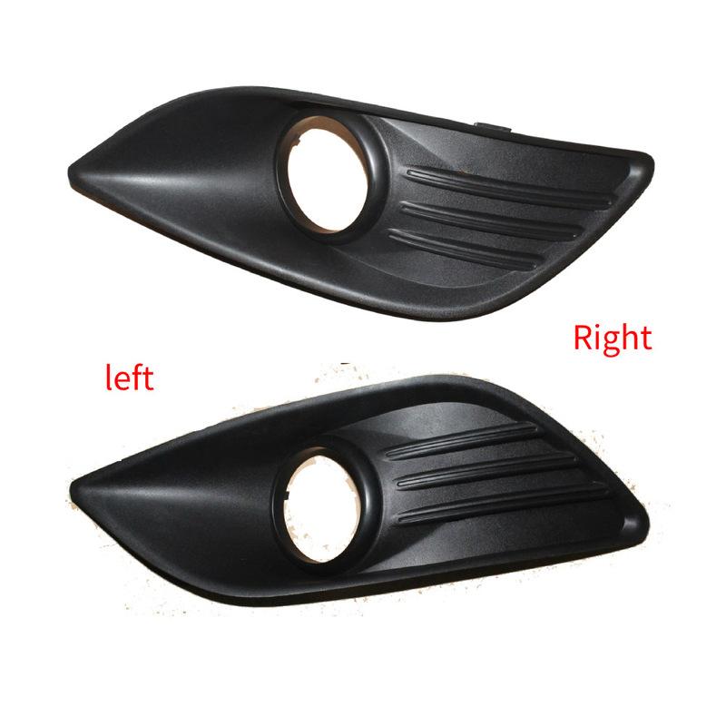 For Ford Focus 2009 3 Car Light Frame Fog Light Front Grille, Painted Fog Light Frame Left DM59R19953CAW Right DM59R19952CAW