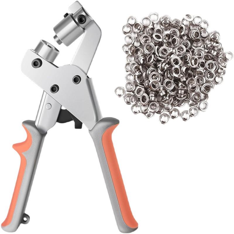 10mm Eyelet Hand Press Pliers Set for Canvas, Tent, and Fabric Installation
