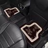 Mats, Retro French-Style Interior Decorative Mats, Non-Slip, Water-Absorbent, Easy-To-Clean Mats, Can Be Cut to Fit, Semi-Enclosed Car Floor Mats