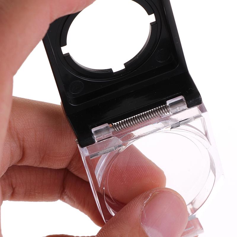 Black 22Mm Clear Plastic Push Button Switch Guard Protector