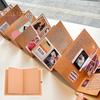 Harmonikové fotoalbum Natahovací kraftový papír Scrapbook Skládací DIY suvenýr Kniha Scrapbook Album Dárek ke svatebním narozeninám promoce