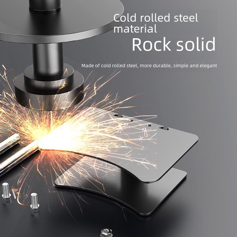 „Desktop-Monitorständer aus Metall mit Stauraum“