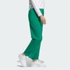 Adidas Verbiage Doubleknit Badge Embellished Hem Slit Detail Straight-Leg Knit Joggers Women Bottoms Green JE3614