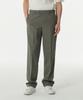 Musinsa Standard Cool Touch Semi-Wide Hidden Banding Slacks [Khaki Gray]