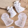 Top Quality Heart Star Angel Silicone Candle Mold DIY Wings Girl Aromatherapy Gypsum Casting Molds Soap Plaster Resin Making