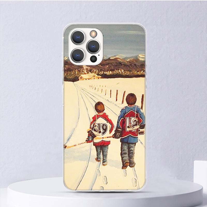 Ice Hockey Rink Sport Soft Case For iPhone 16 17 Air 16E 15 Plus 11 12 13 Mini 14 Pro Max Phone Cover Apple 7 8 SE Coque Funda 1