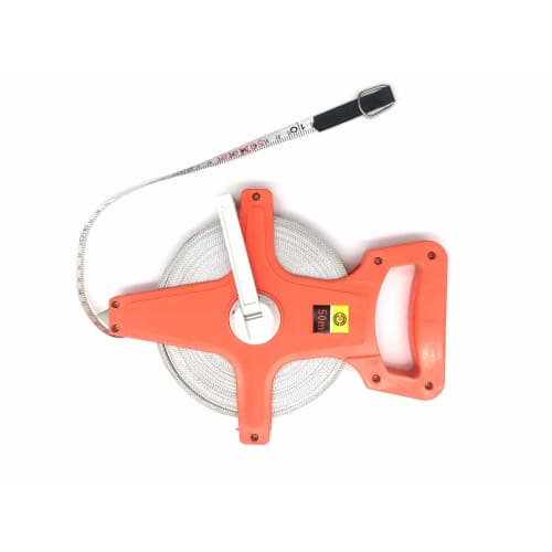 Plastic Tape Measure, Measuring Tape, Measuring Tape, Meter/Foot Display, Court Setup, Athletics (50m)