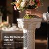 4 Pieces Hollow Roman Pillar Ornate Wedding Column Classic for Event Decorators