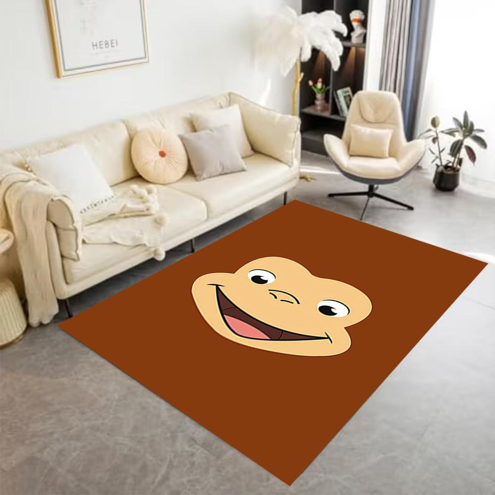 Bluiey Adventure Time Carpet Perfect for Dormitory Game Room Dining Room Foyer Antislip Carpet Office home decor Best for Christmas