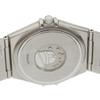 Omega Constellation Uhren 1512.30 weißes Zifferblatt Edelstahl Quarz Analoganzeige Damen Gebraucht