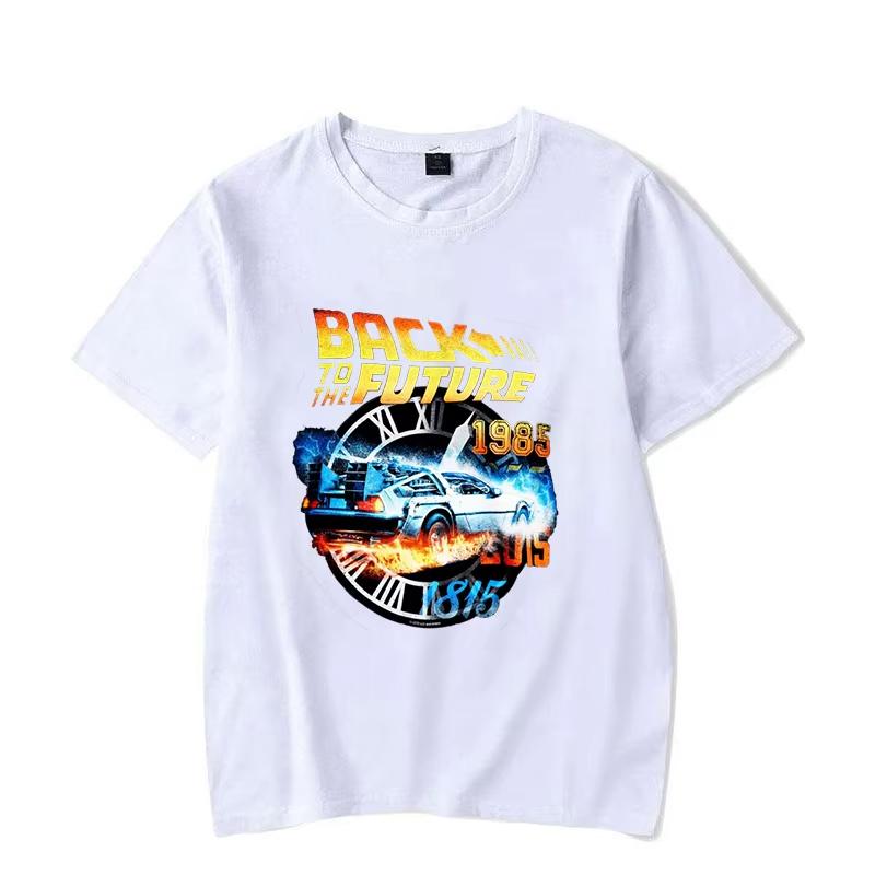

Men s and Women s Pure Cotton T-shirts of 2025, Back To The Future Comfortable Breathable High-quality A Must-have for Festivals 4XL