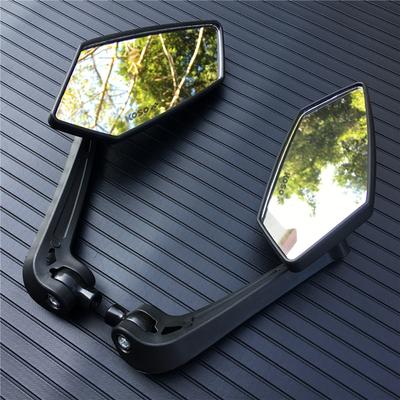 Black Universal Scooter Rearview Mirrors Pair Moped ATV Motorcycle Backup Mirror Hotselling
