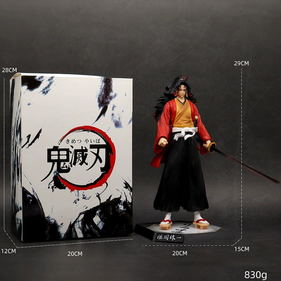 Anime Demon Slayer Kimetsu No Yaiba Figur Giyuutarou Daki Kokushibo Tsugikuni Yoriichi Douma Inosuke Actionfiguren Modell Spielzeug