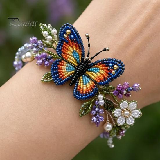 Diy Beaded Bracelet Kit DIY Making Kit, Beginner-Friendly Animal Bead Craft Relaxing Hobbies for Women Beadwork Jewelry Crafting Set Adults,