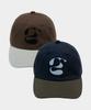 SOME PLACE Signature Symbol Logo Applique Two-Tone Layered Ball Cap _2 Colors