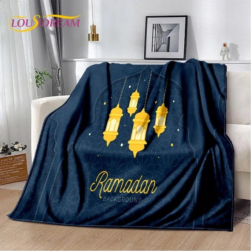 Muslim Islam Prayer Kneeling Poly Mats Mandala Soft Flannel Blanket for Beds Bedroom Sofa Picnic,Throw Blanket for Outdoors Gift