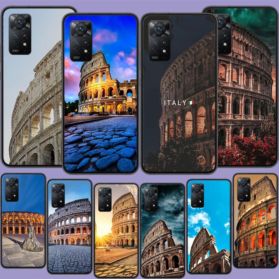 Colosseum Rome Italy Phone Case For Redmi Note 14+ 13 Pro Plus 14C 13C 12C 12 10A 10C 10 9 8 9A 9C 9T 8A 7 Pro Xiaomi Capa Cover
