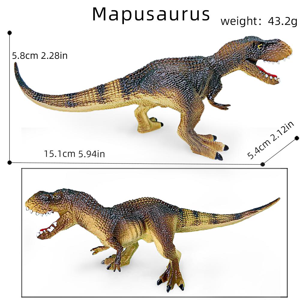 Simulation Animal Dinosaur Model Stegosaurus Hadrosaur Tyrannosaurus Figures Cognitive Educational Puzzle Toys Christmas Gifts