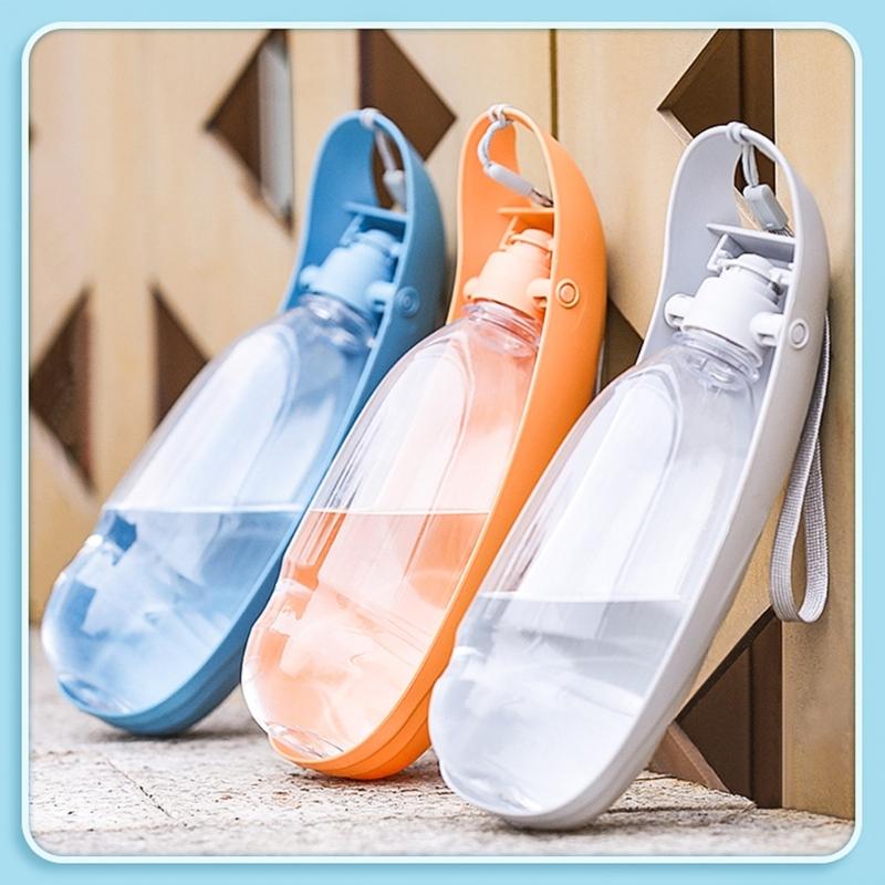 Foldable Dog Water Dispenser Pet Drinking Bottle Outdoor Travel Water Bottle Large Capacity Dog Hiking Camping Water Cup