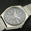 POUŽÍVANÉ VINTAGE SEIKO 5 AUTOMATIC 6309A JAPONSKÉ PÁNSKE D/D ČIERNE HODINKY 608i-a316911-2