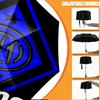 Custom Name Personalized Manchester City FC Print Umbrella, Auto Open Close, 8‑Rib Sturdy Frame, Commute Camping Hiking Use, Birthday Gift