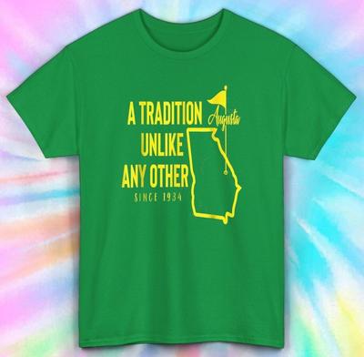 T-shirt Augusta Tradition | Una Tradizione Unica nel Suo Genere T-shirt Grafica