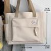 2026 Fashi Shoulder Bag for Women's Class Large Capacity Student Tote Bag  New Canvas Commuter Handbag Women Bag Eco Bag