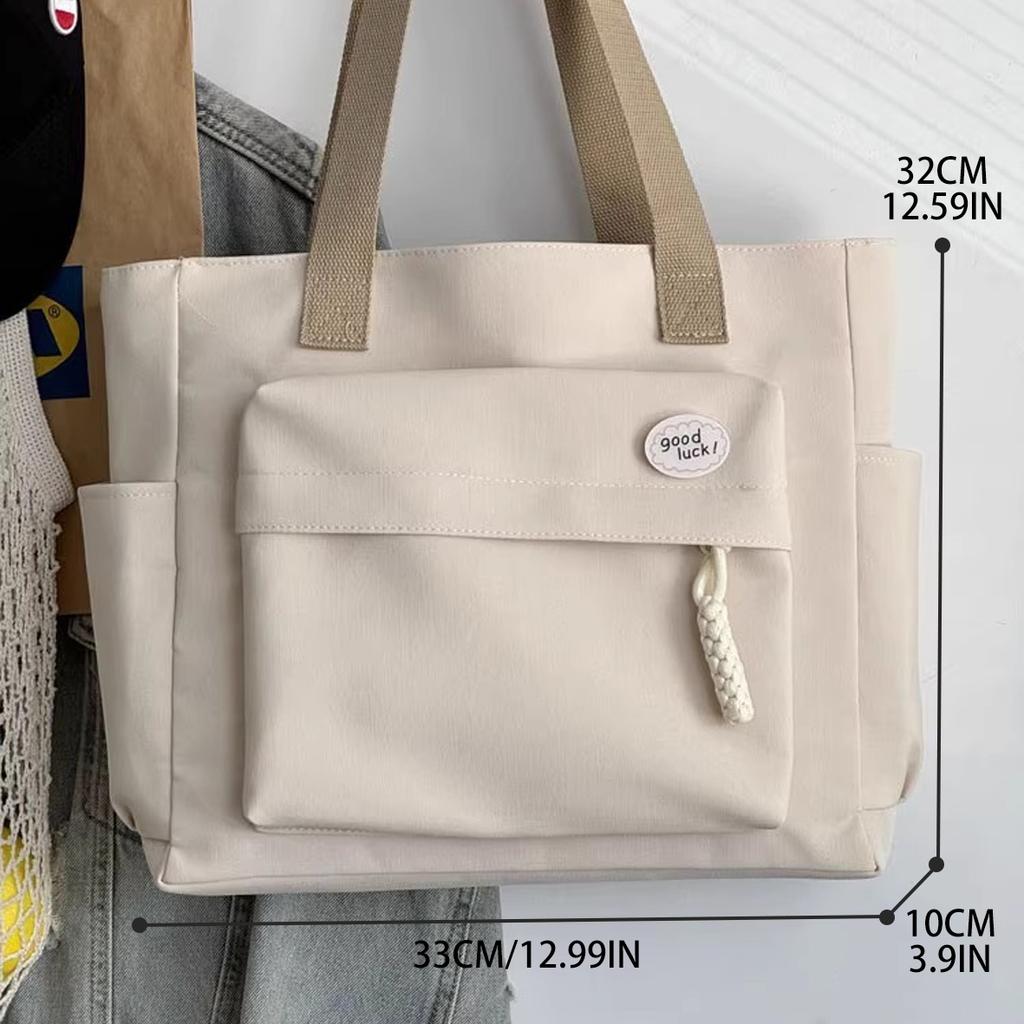 2026 Fashi Shoulder Bag for Women's Class Large Capacity Student Tote Bag  New Canvas Commuter Handbag Women Bag Eco Bag