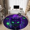 1pc Witchcraft Halloween Office Round Area Rug, Under Office Chairs Bedroom Living Room Home Decor, Room Deco, Available In Various Sizes