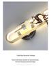 Chinese Cloisonné Enamel Brass Wall Lamp - Minimalist Bedside, Stair, Corridor & Living Room Light