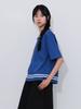 VINCENT NAVY Sehwa Sailor Blouse_Blue