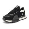 Kappa Retro Fashion Fabric Low-Top Running Shoes Unisex sneakers Black White K0DW5MM08-990